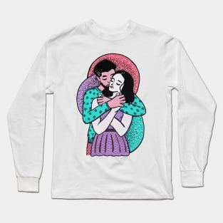 Maerker - Hugging couple Long Sleeve T-Shirt